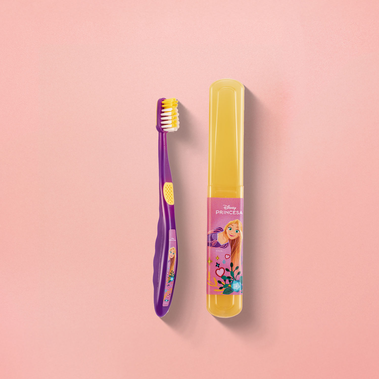 1767823921 976 Escova de Dentes com Estojo Rapunzel