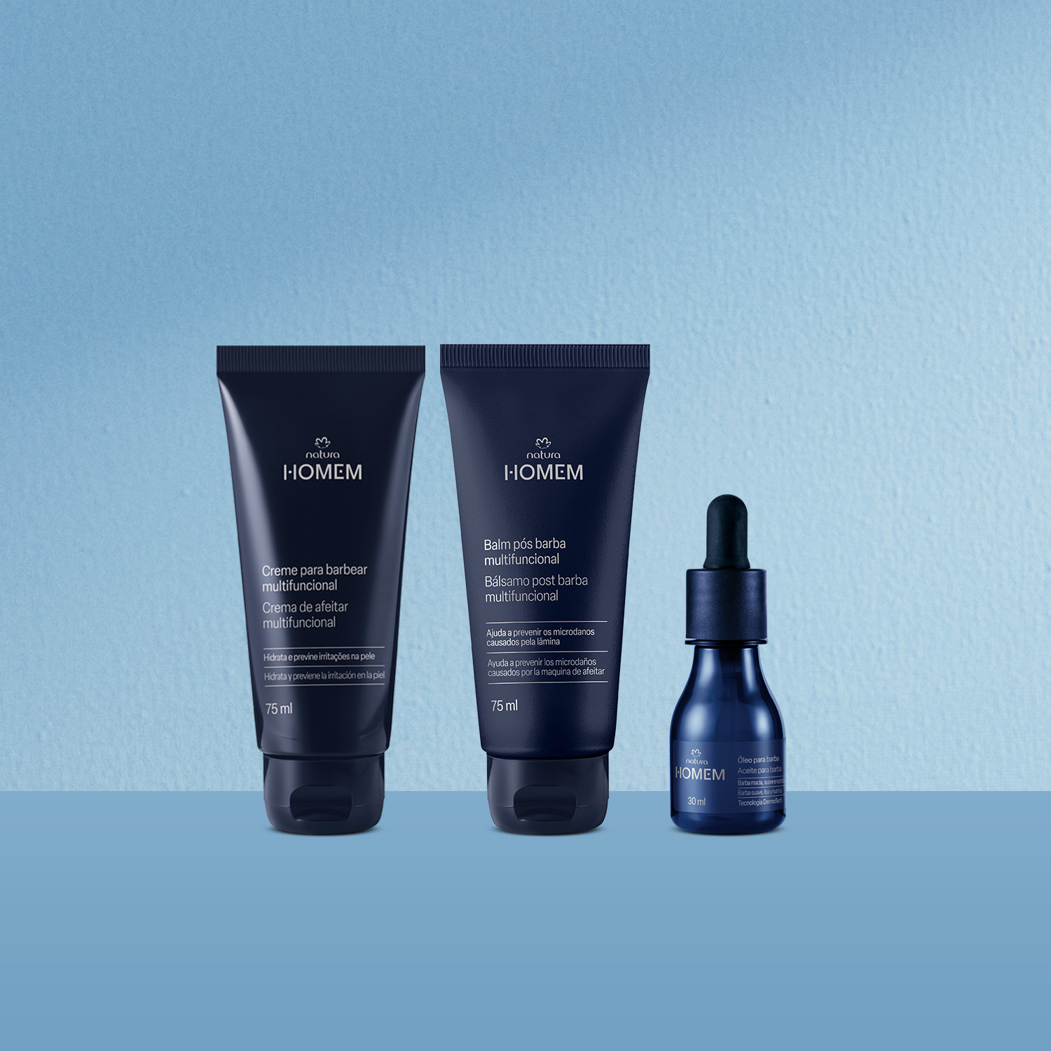 Kit Natura Homem Creme para Barbear, Balm e Óleo Pós-Barba (3 produtos) 3 1767878469 405 Kit Natura Homem Creme para Barbear Balm e Oleo Pos Barba