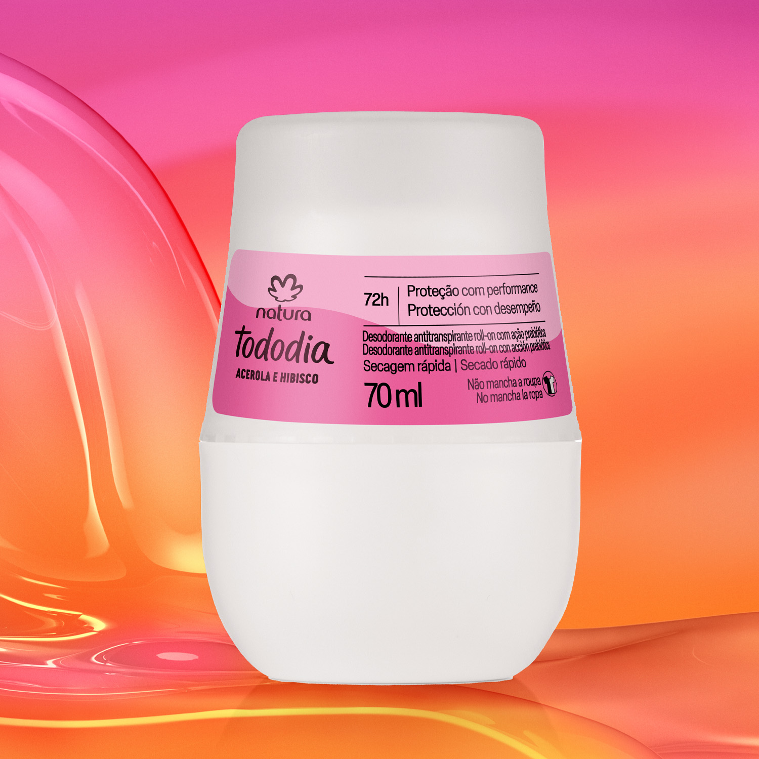 Desodorante Antitranspirante Roll-on Tododia Acerola e Hibisco 3 1767885889 974 Desodorante Antitranspirante Roll on Tododia Acerola e Hibisco