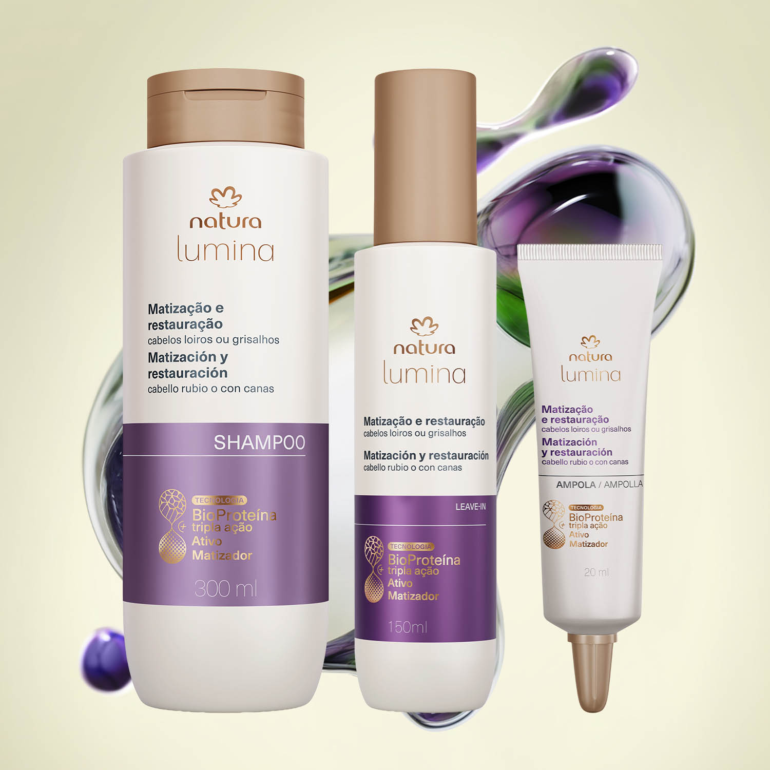 1767951813 513 Kit Lumina Matizacao e Restauracao para Loiros e Grisalhos