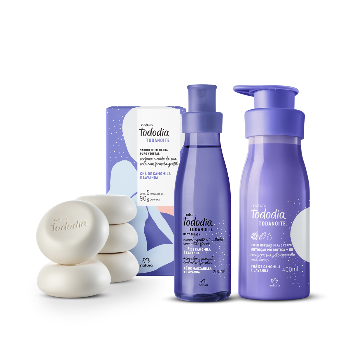 1767984127 634 Kit Tododia Todanoite com Sabonete Hidratante e Body Splash 3