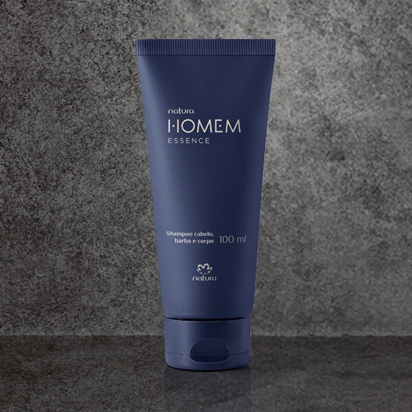 1768020298 689 Shampoo Cabelo Barba e Corpo Natura Homem Essence 100 ml