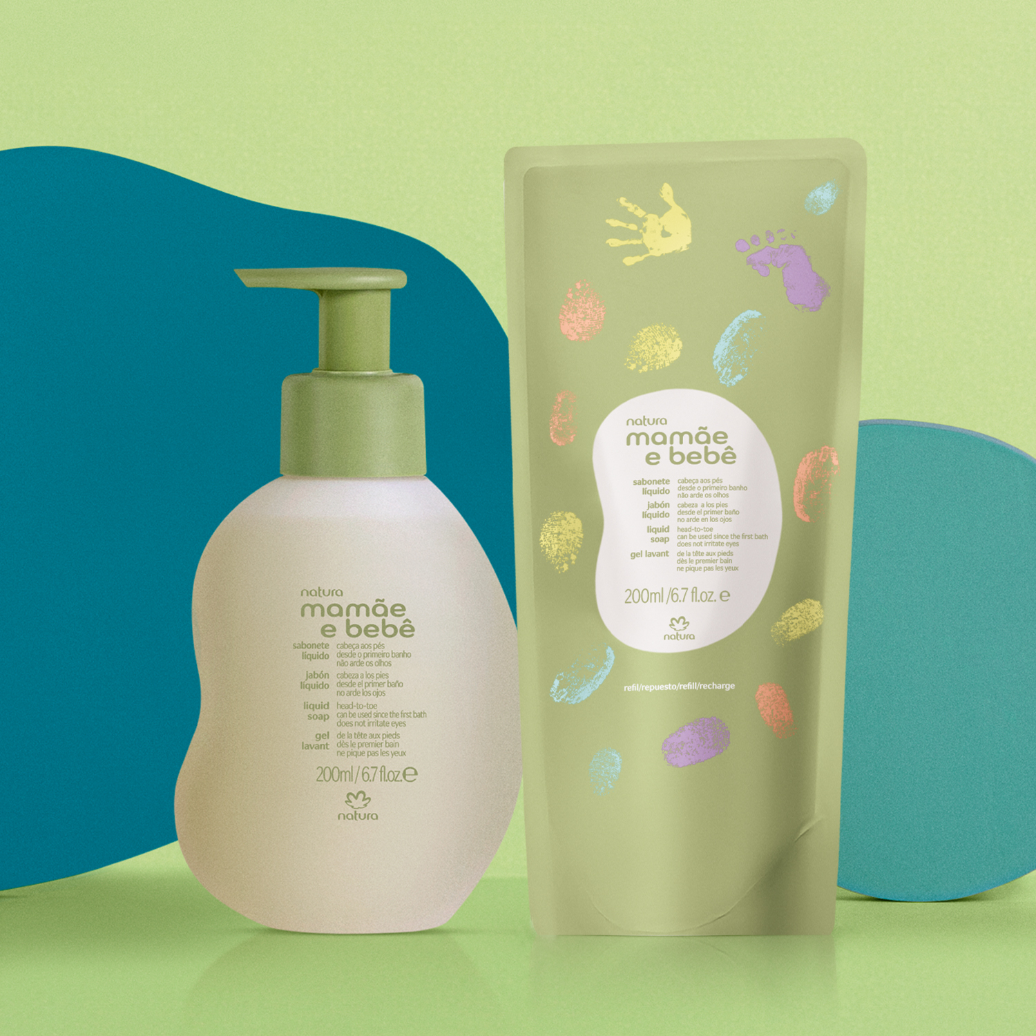 1768058406 570 Kit Sabonete Liquido da Cabeca aos Pes Mamae e Bebe