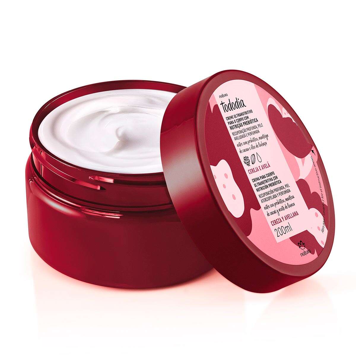 Creme Ultranutritivo para o Corpo Tododia Cereja e Avelã 4 1768137701 352 Creme Ultranutritivo para o Corpo Tododia Cereja e Avela