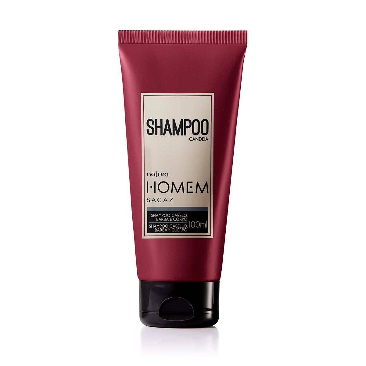 1768152350 980 Shampoo 3 em 1 Cabelo Barba e Corpo Natura Homem