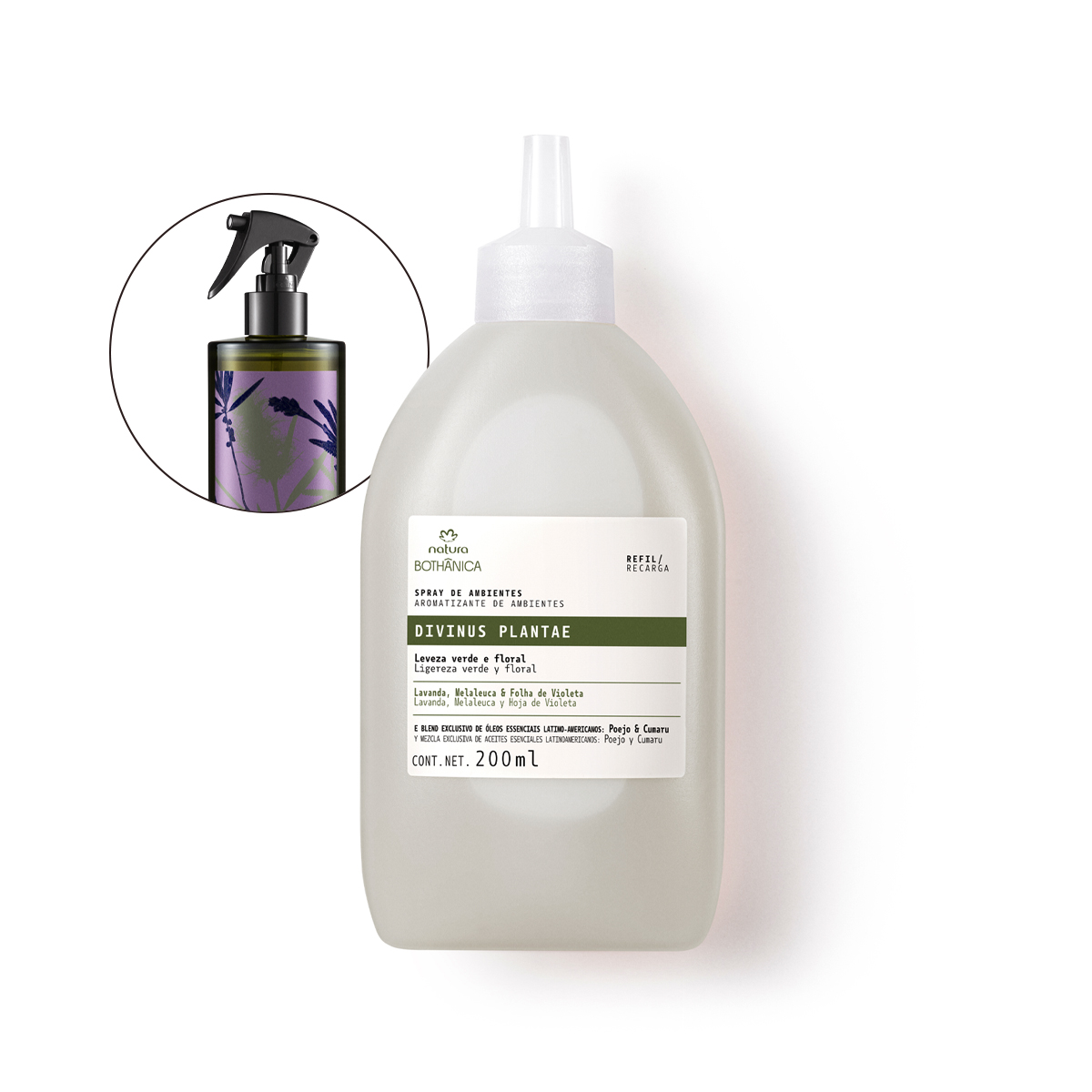 1768189361 944 Refil Spray de Ambientes Bothanica Divinus Plantae 200 ml