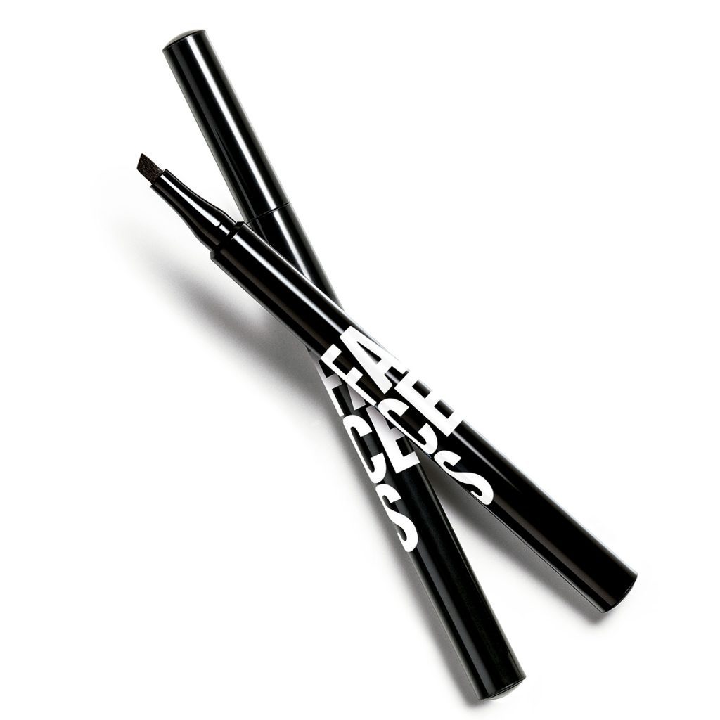 Caneta Delineadora para Olhos Preta Faces