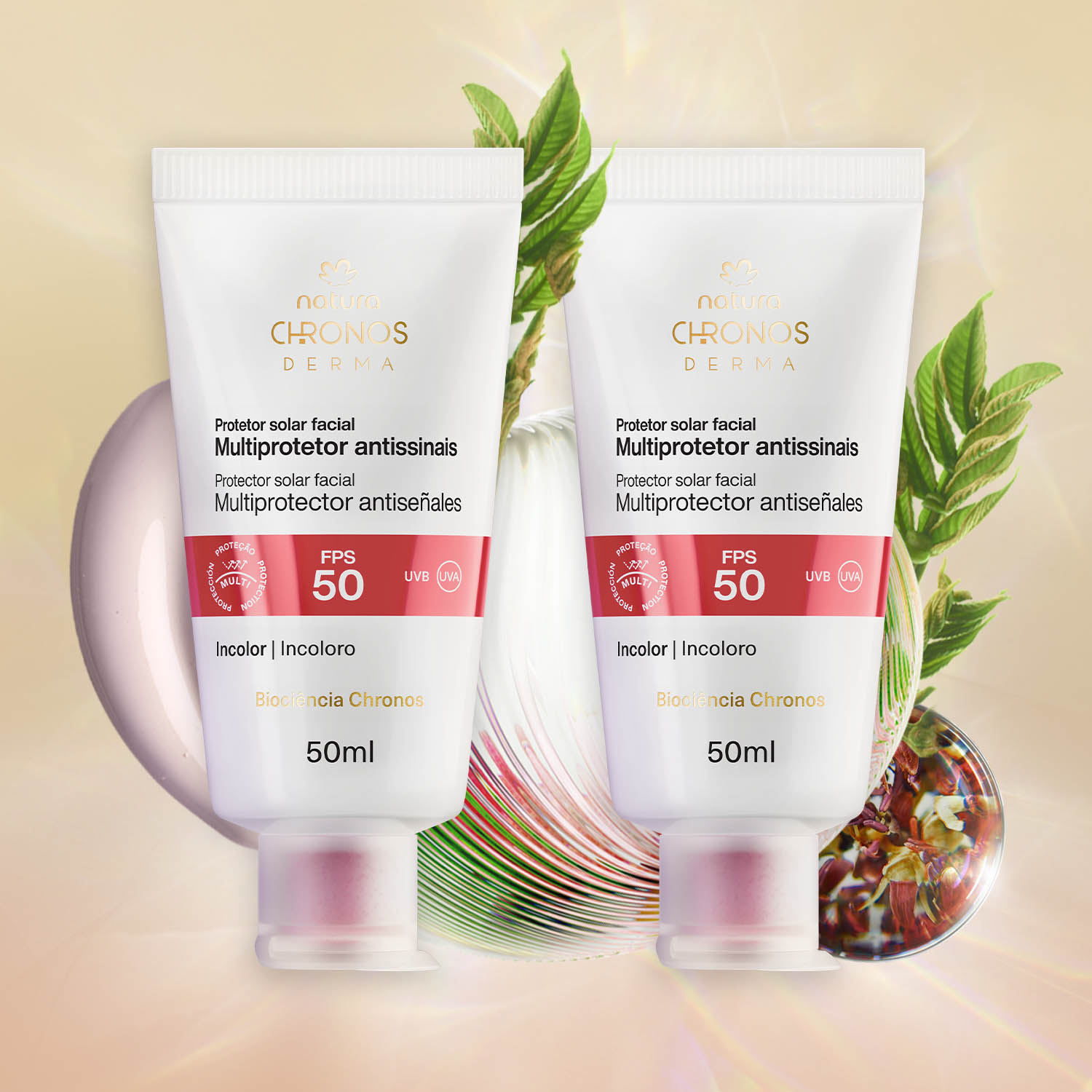 1768227178 14 Kit Multiprotetor Facial Antissinais FPS 50 Chronos Derma