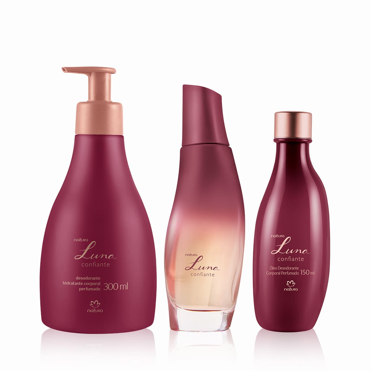 1768233459 55 Kit Luna Confiante com Hidratante e Oleo Corporal 3 produtos