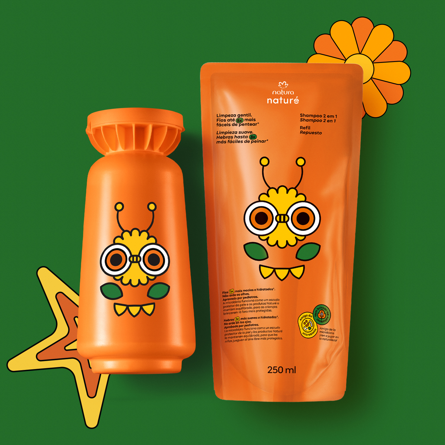 1768253957 377 Kit Shampoo 2 em 1 Nature com Refil