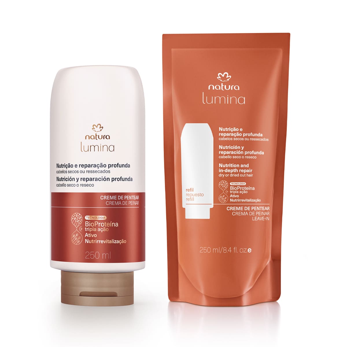 1768264735 178 Kit Creme de Pentear Nutricao e Reparacao Profunda Lumina com