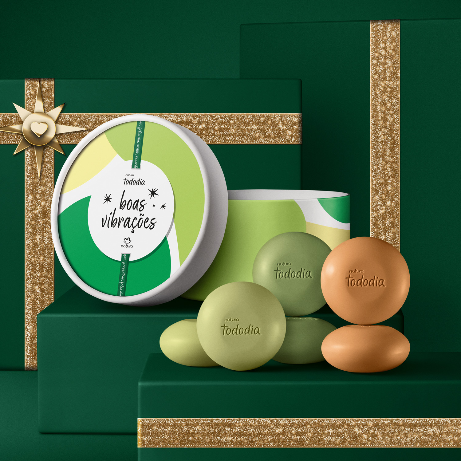 1768301713 421 Presente Natura Tododia Sabonetes Miniaturas Boas Vibracoes 1 caixas de