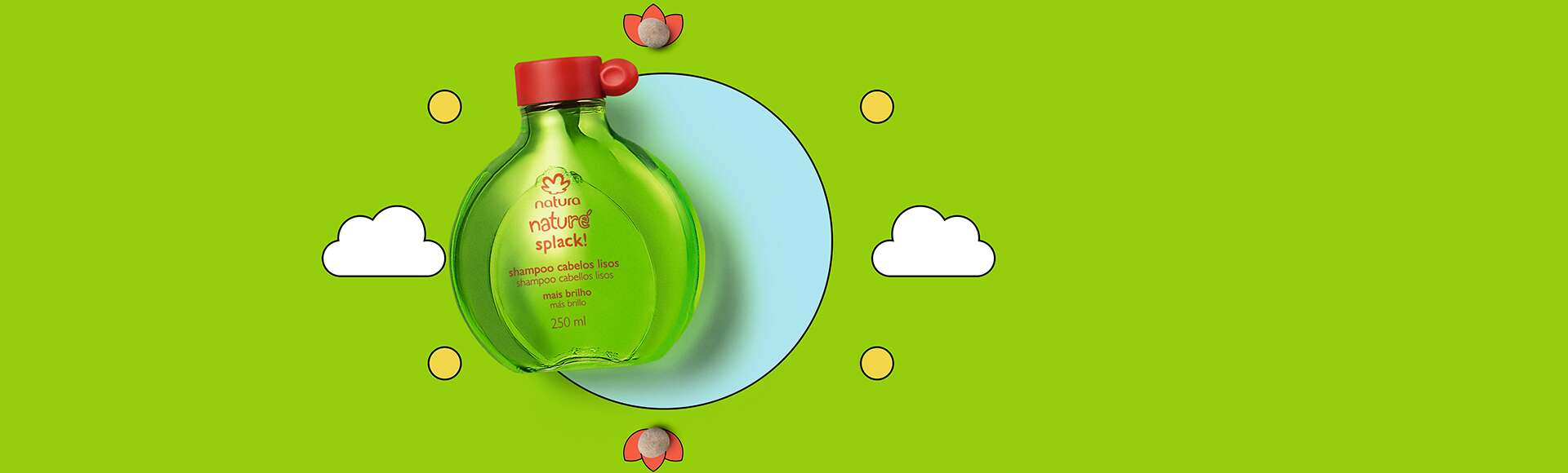 1768338507 121 Shampoo Splack Cabelos Lisos Natura Nature