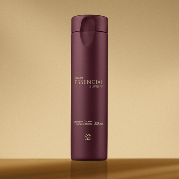 1768354483 429 Shampoo Cabelo Corpo e Barba Essencial Supreme 300 ml