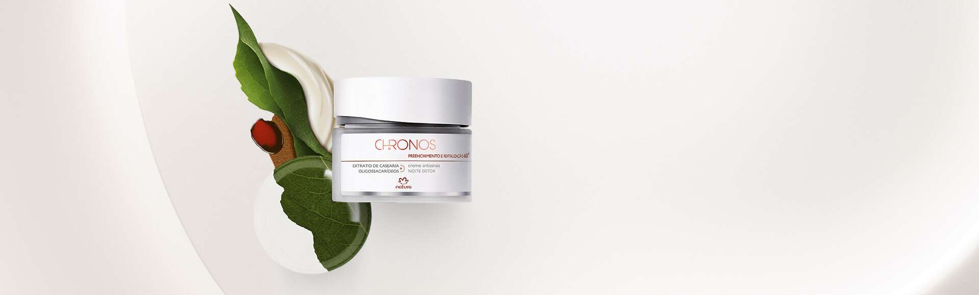 Creme facial Antissinais 60+ Noite Preenchimento e Revitalização Chronos 3 1768433185 444 Creme facial Antissinais 60 Noite Preenchimento e Revitalizacao Chronos