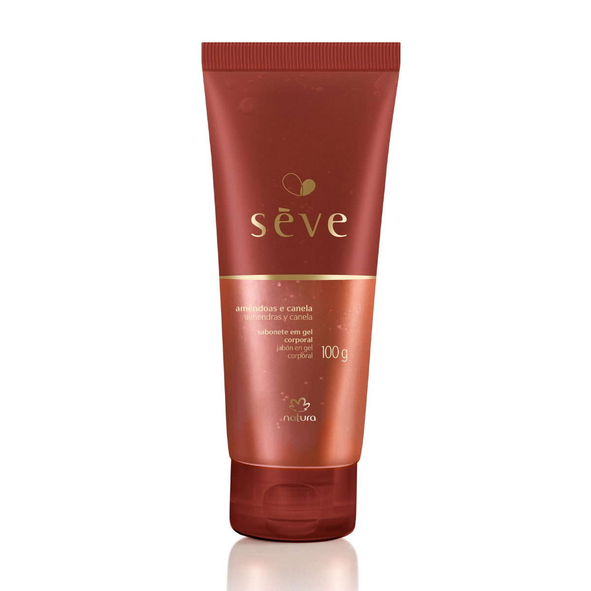 1768440633 417 Sabonete Liquido Corporal Seve Amendoas e Canela 100 ml