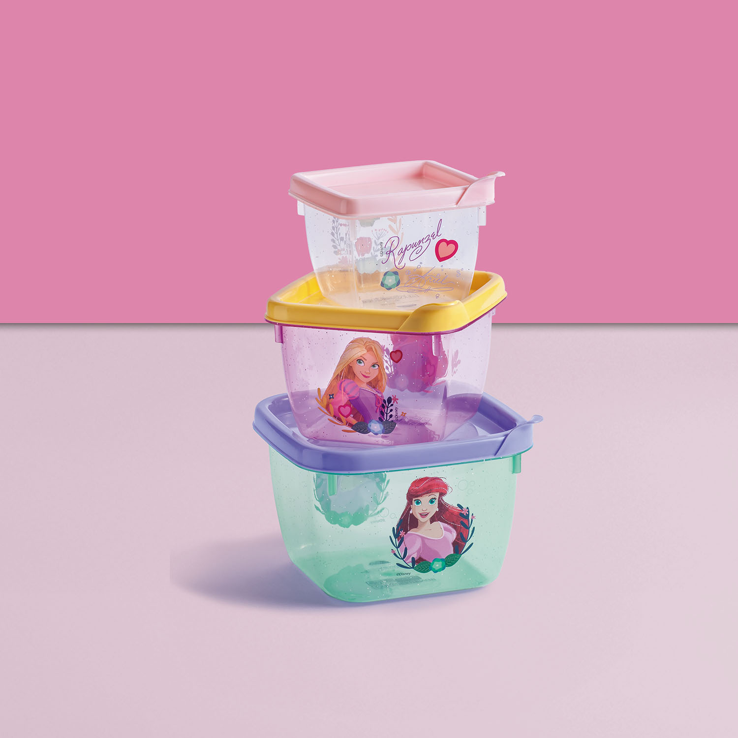 Kit 3 Potes Quadrados Ariel E Rapunzel 3 1768518472 529 Kit 3 Potes Quadrados Ariel E Rapunzel