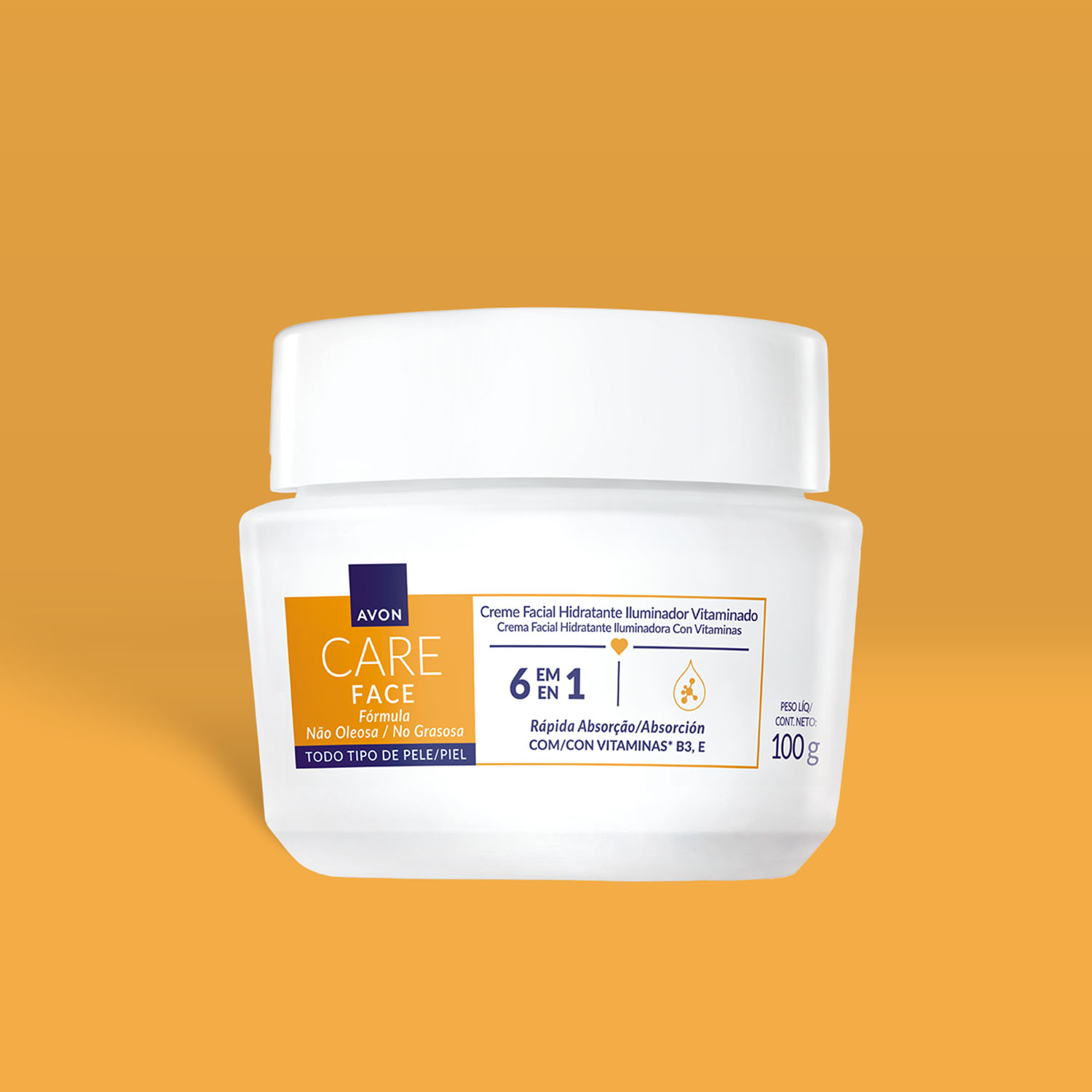 Avon Care Creme Facial Iluminador Vitaminado 6 em 1 3 1768560170 687 Avon Care Creme Facial Iluminador Vitaminado 6 em 1