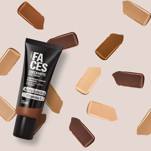 Base Líquida Faces Checkmatte