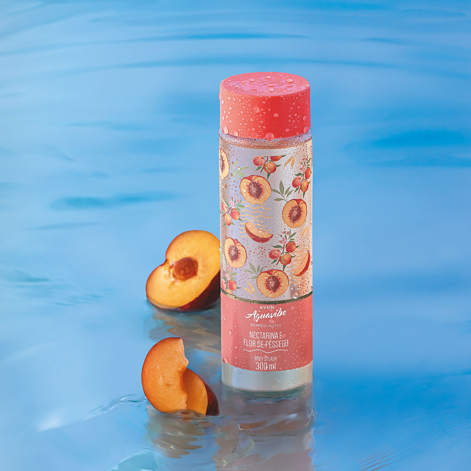 1768738534 234 Aquavibe Nectarina e Flor de Pessego Body Splash