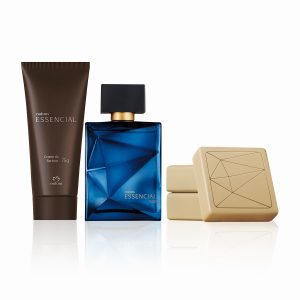 Kit Essencial Oud Masculino, Sabonete em Barra e Creme de Barbear (3 produtos) [NATBRA-217168]