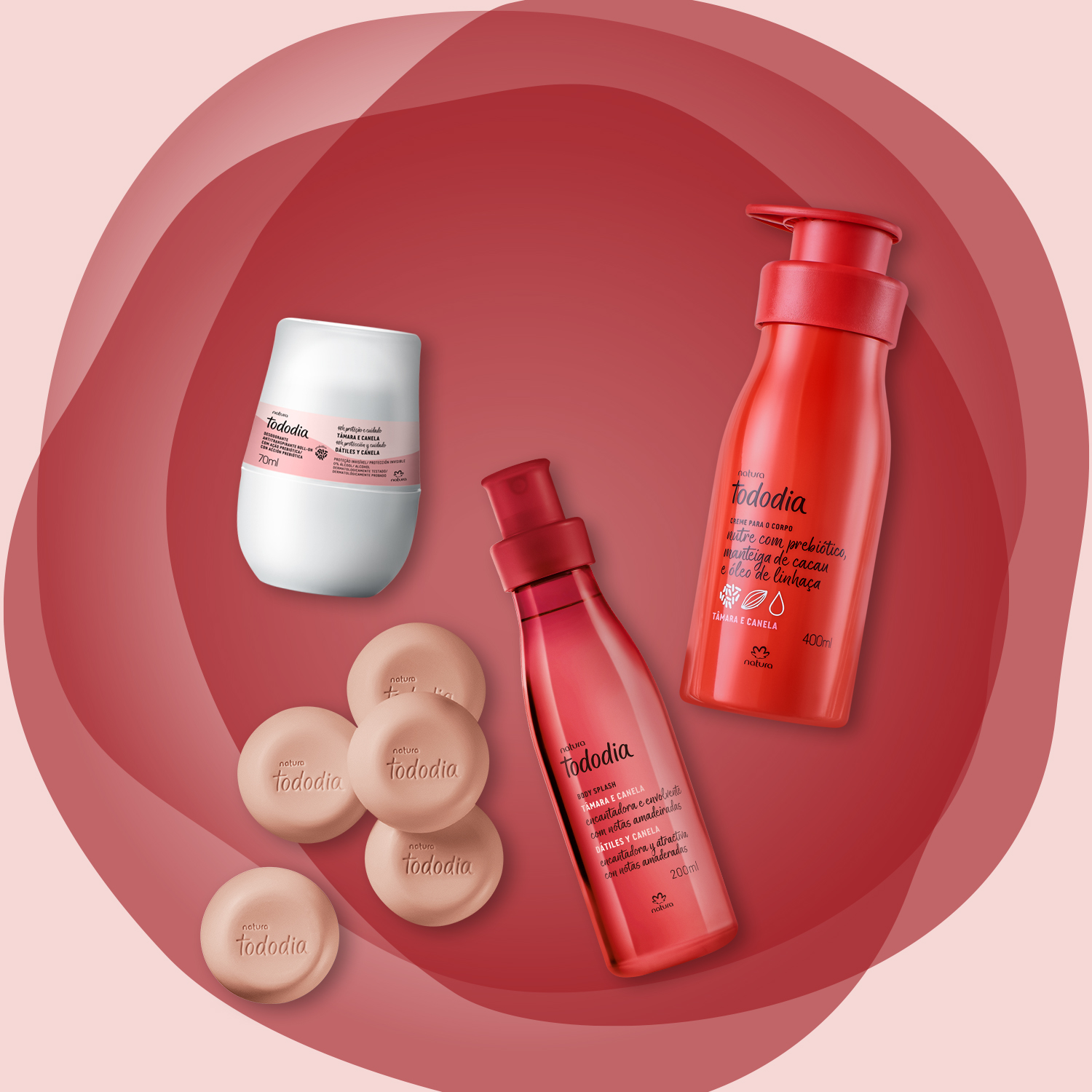 1768970055 89 Kit Tododia Tamara e Canela Completo 4 produtos