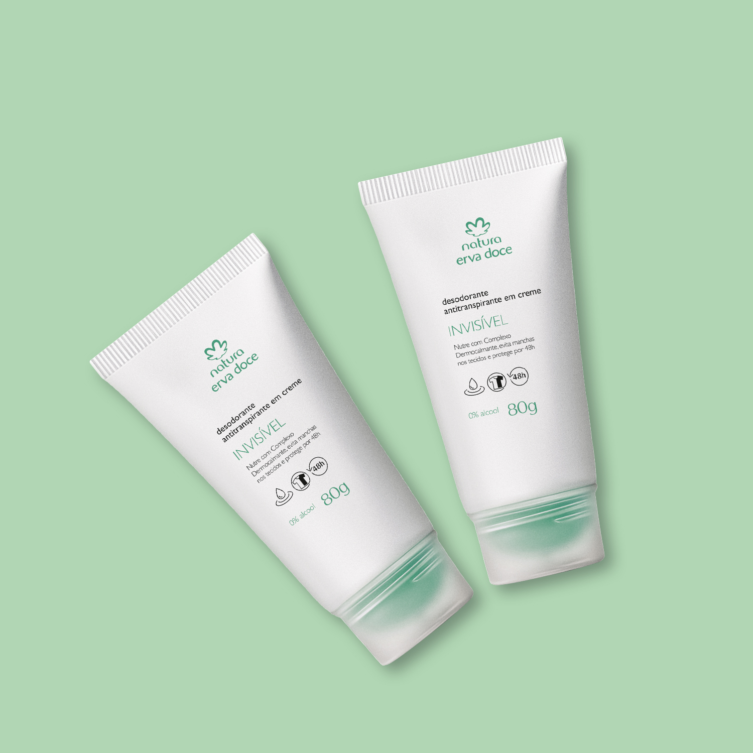 1768994475 243 Kit Desodorante Antitranspirante em Creme Erva Doce 2 unidades