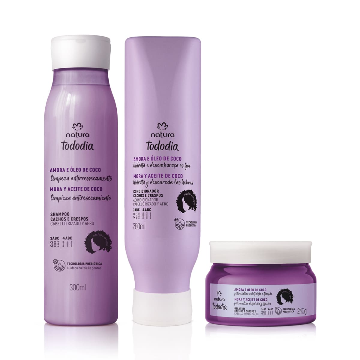 1769006877 125 Kit Cachos e Crespos Tododia Amora e Oleo de Coco