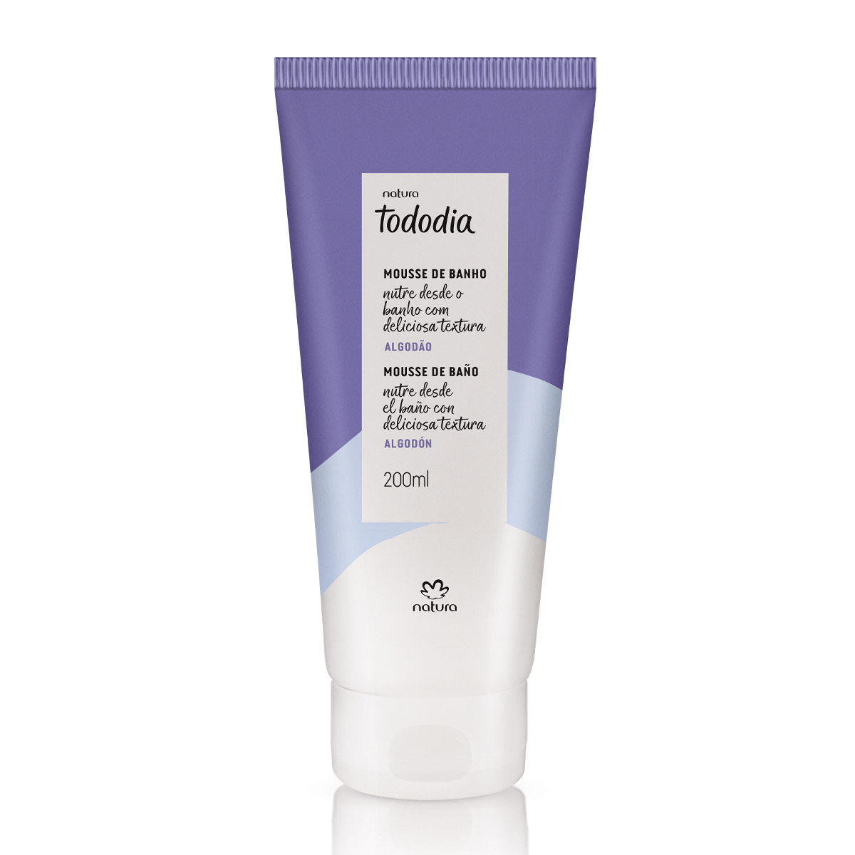 1769128590 246 Mousse Desodorante Hidratante Tododia Algodao 200 ml
