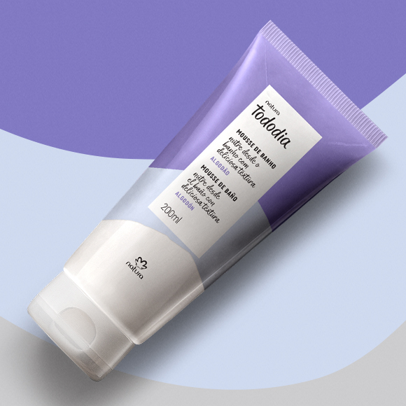 1769128590 355 Mousse Desodorante Hidratante Tododia Algodao 200 ml