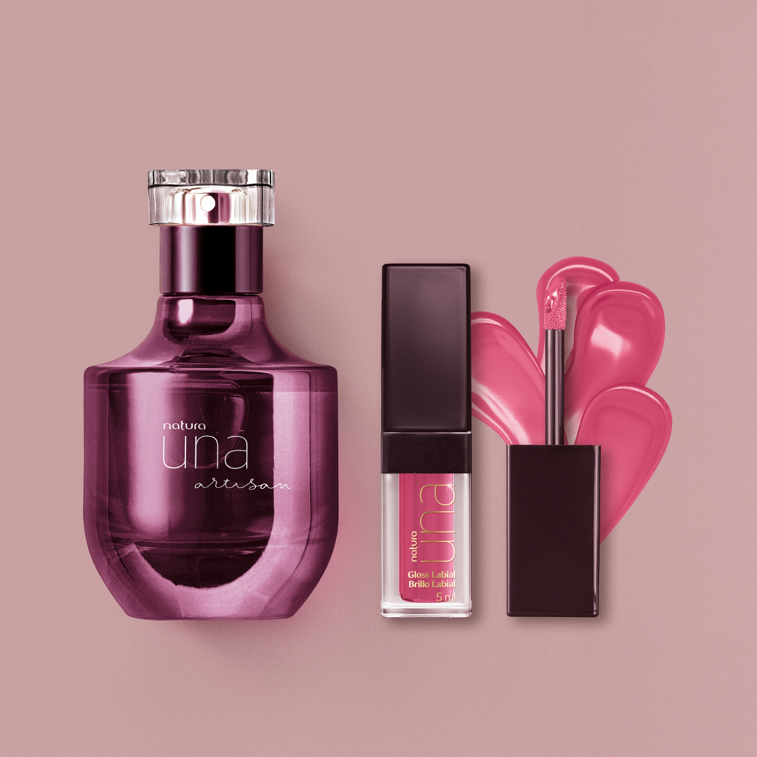 1769149352 473 Kit Una Artisan Deo Parfum e Gloss Labial Hidratacao Ativa