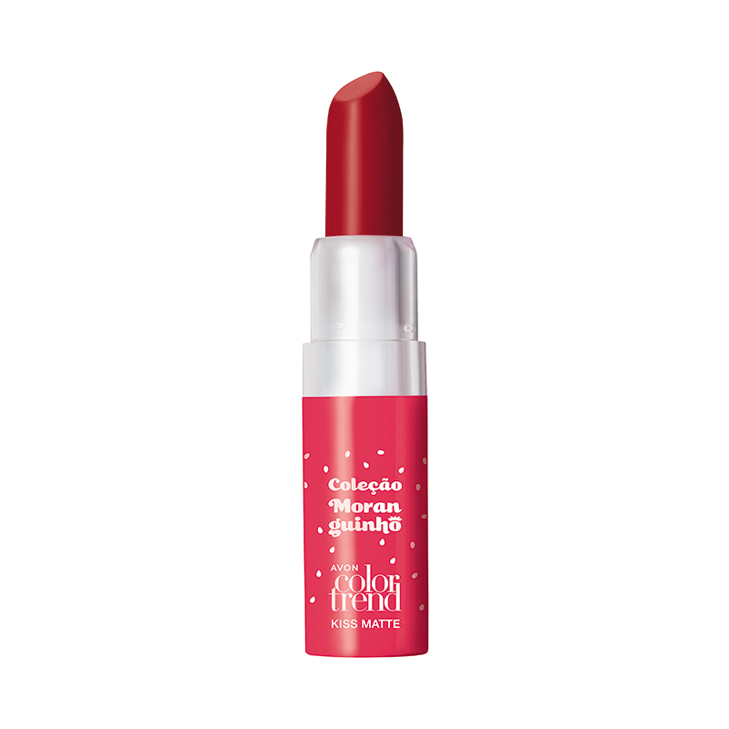 1769390119 901 Batom Kiss Matte Colecao Moranguinho