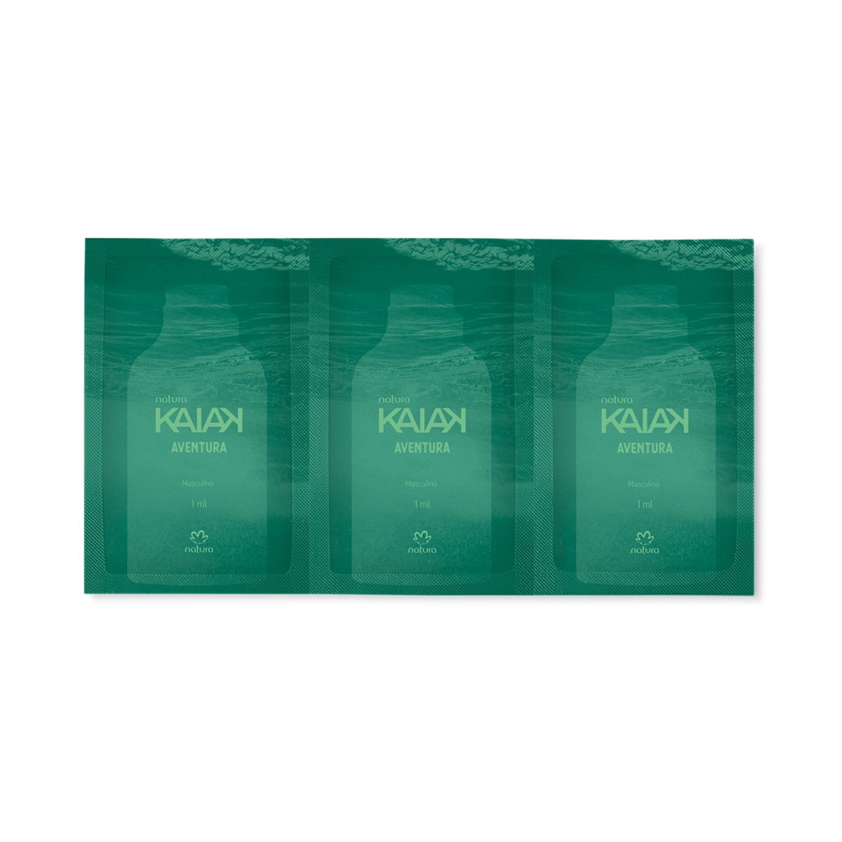 Amostra Desodorante Colonia Kaiak Aventura 3 un de 1 ml