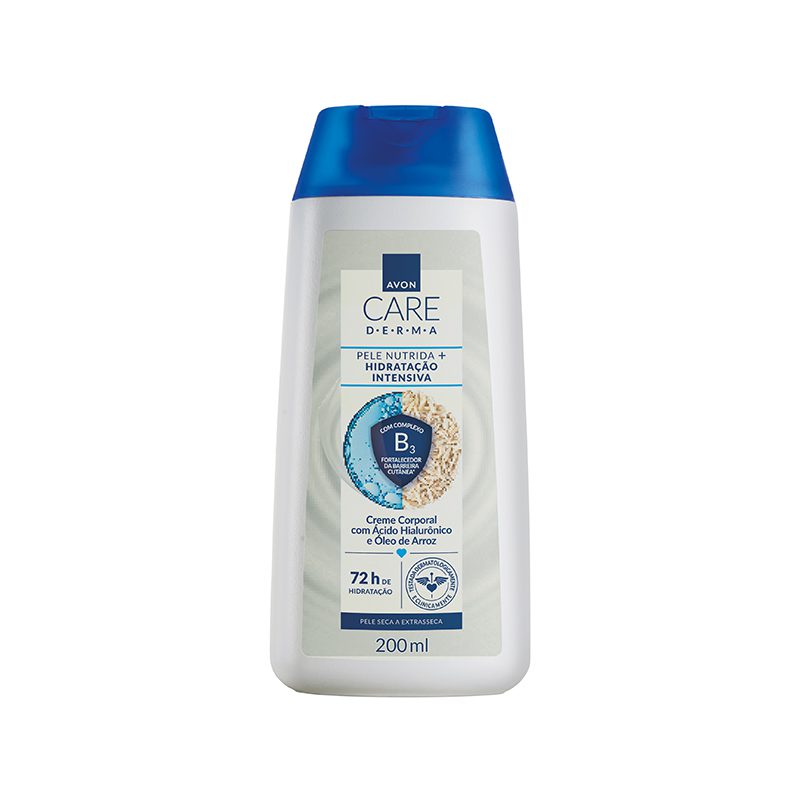 Avon Care Derma Pele Nutrida + Hidratação Intensiva Creme Corporal