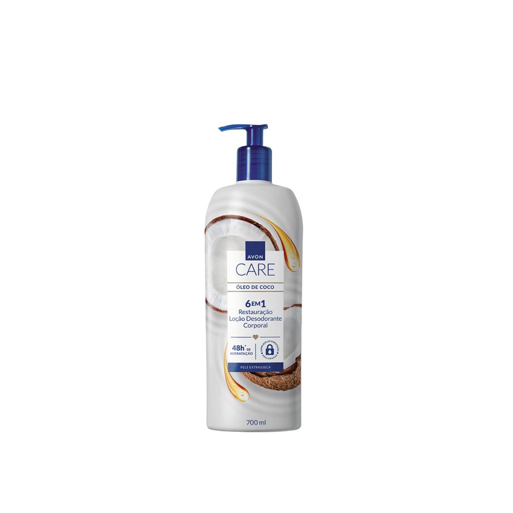 Avon Care Loção Desodorante Corporal Óleo De Coco