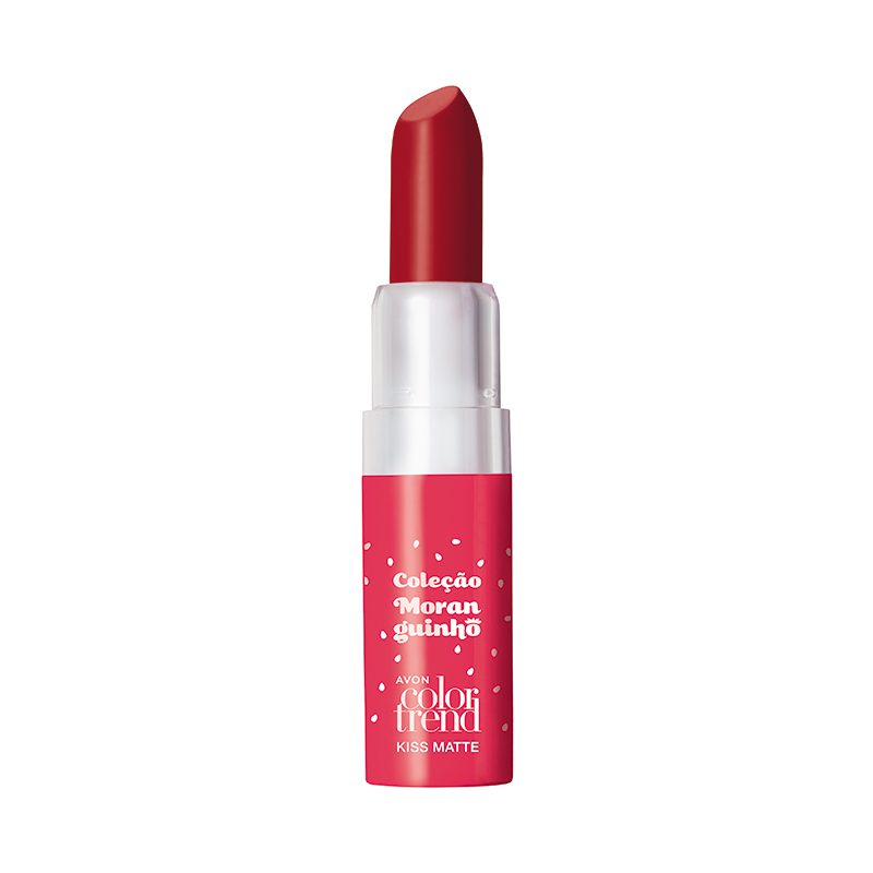 Batom Kiss Matte Coleção Moranguinho