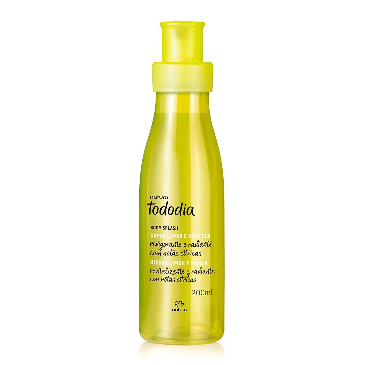 Body Splash Tododia Capim Limao e Hortela 200 ml