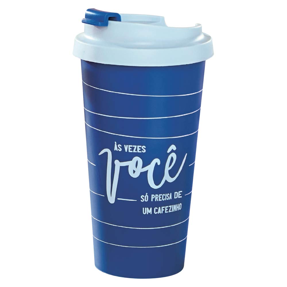 Copo Café Azul