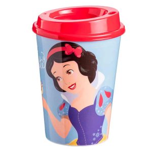 Loja 47 Copo Com Tampa Café Branca De Neve