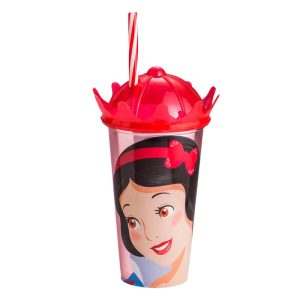 Copo Com Tampa Coroa Branca De Neve [AVNBRA-170784]