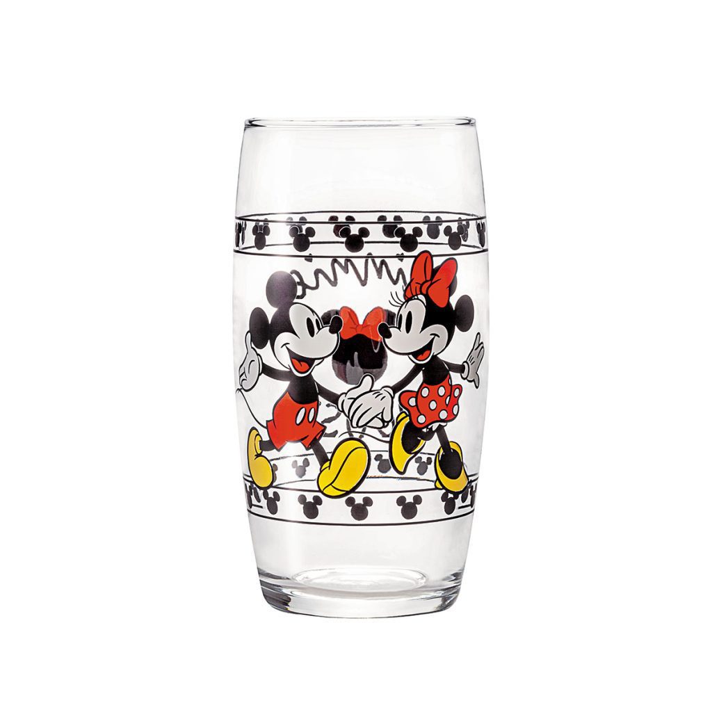 Copo Vidro Assinatura Minnie