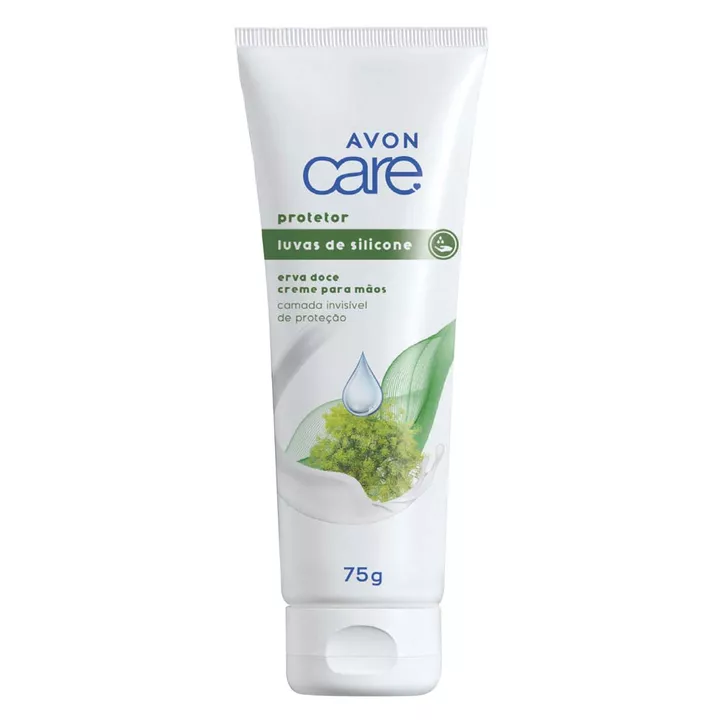 Creme Desodorante Mão Silicone Avon Care Erva Doce