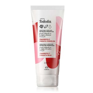 Creme Desodorante Nutritivo Para o Corpo Tododia Framboesa e Pimenta Vermelha