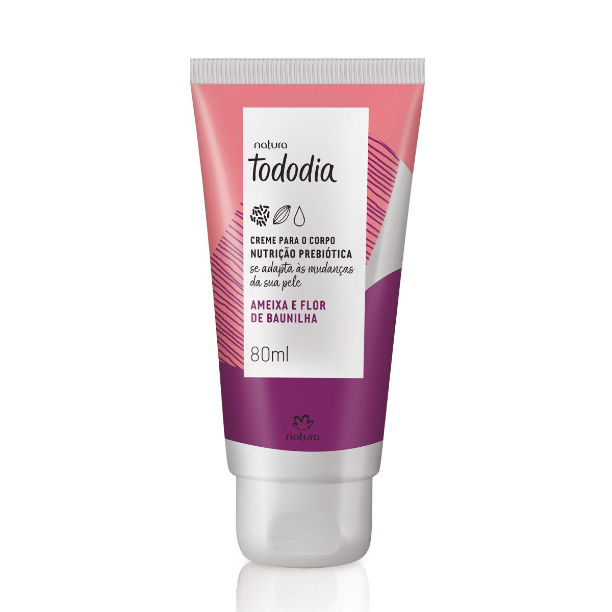 Creme Desodorante Nutritivo para o Corpo Tododia Ameixa e Flor