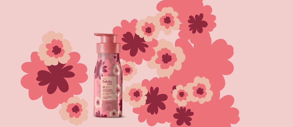 Creme Desodorante Nutritivo para o Corpo Tododia Flores