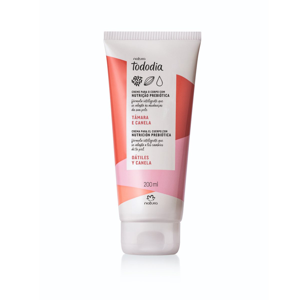 Creme Desodorante Nutritivo para o Corpo Tododia Tamara e Canela