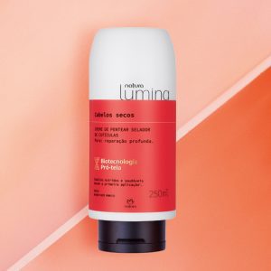 Creme de Pentear Selador de Cutículas para Cabelos Secos Lumina [NATBRA-86964]