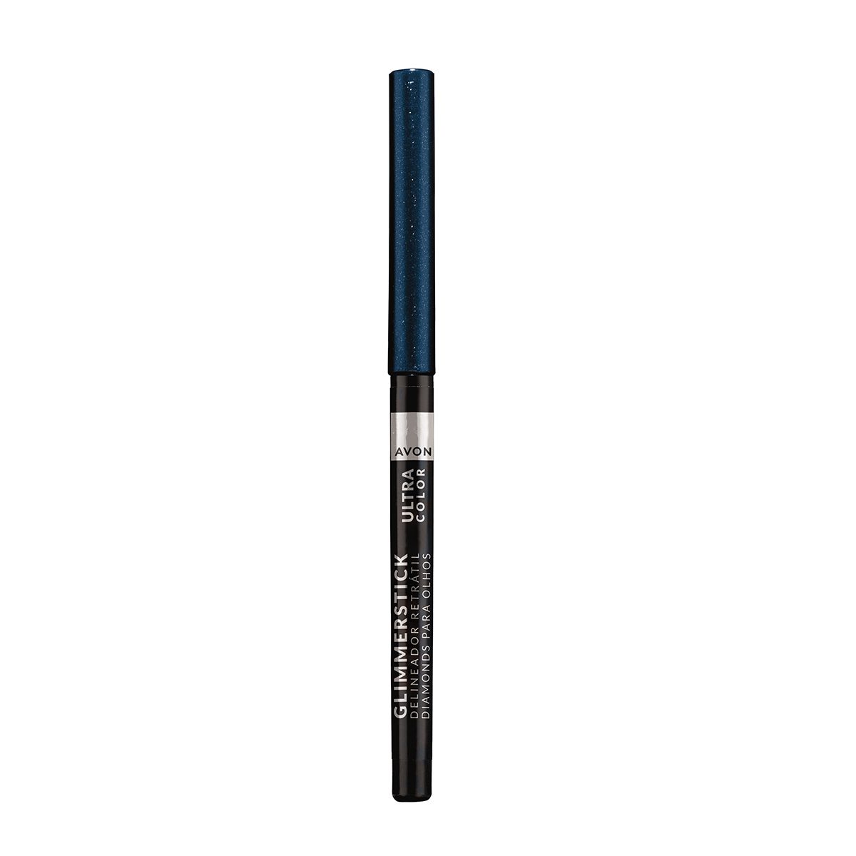 Delineador Retratil Diamond Brilho Azul Marinho