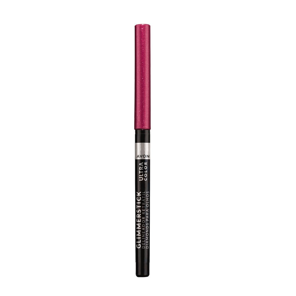 Delineador Retrátil Diamond Brilho Fucsia