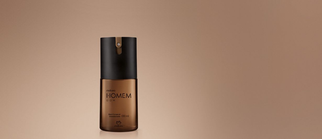 Desodorante Corporal Natura Homem Dom